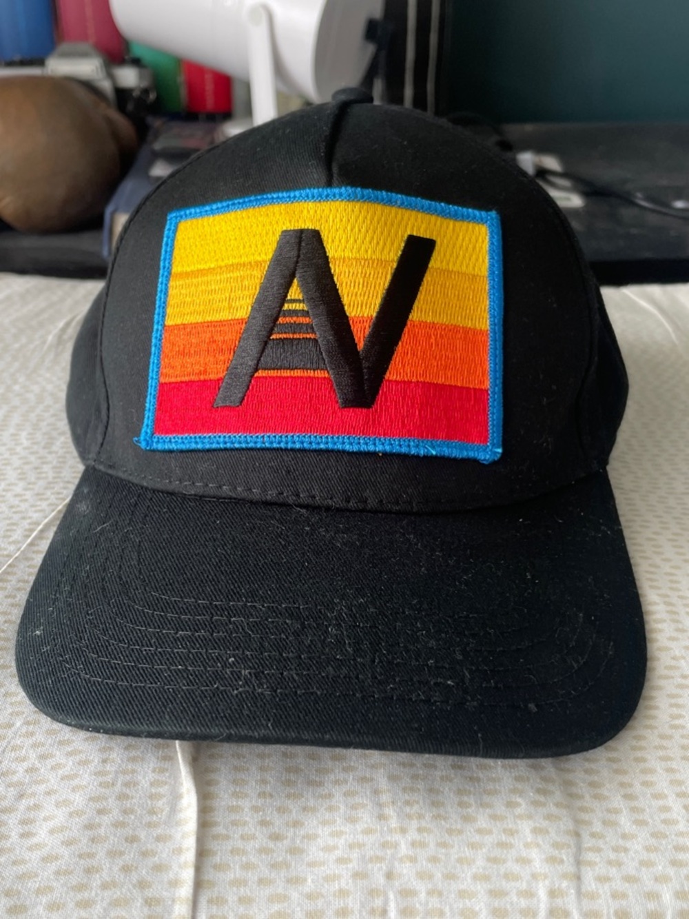 Aviator Nation Black SnapBack hat